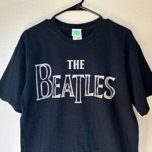 🖤 Black vintage 2005 The Beatles band tee